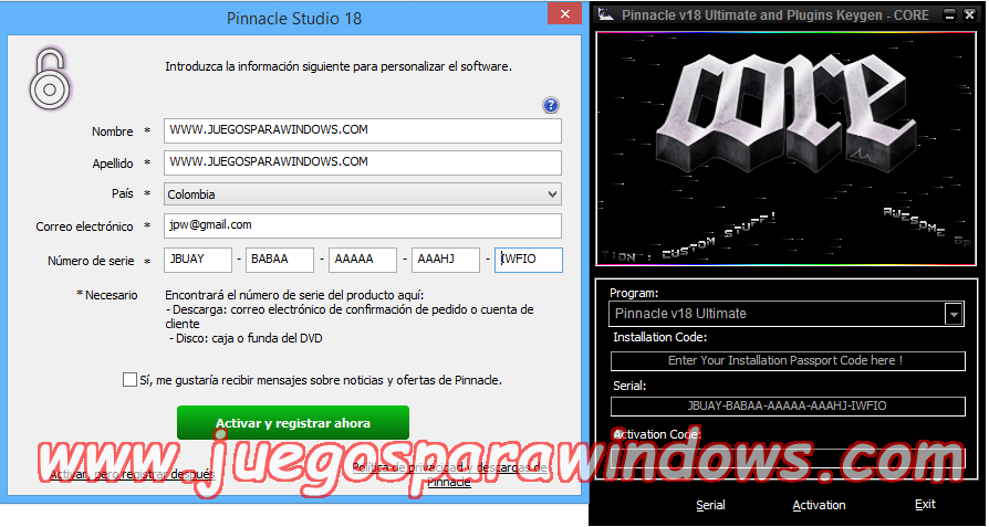 Генератор Ключей Pinnacle Studio 11