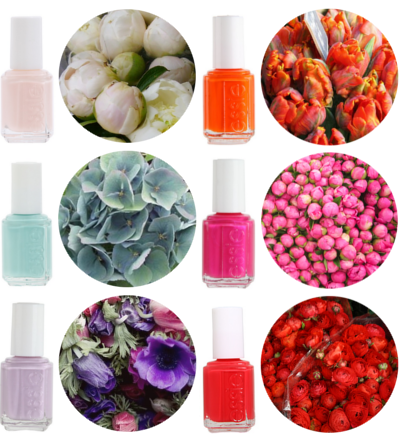Nails are on fire this spring! Which color, below, do you like best?