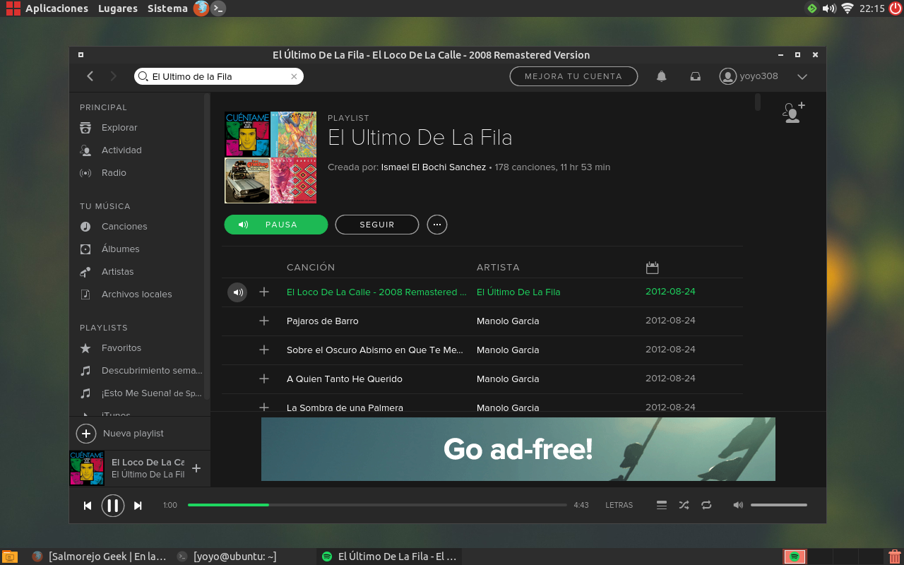 Download spotify linux masopaloha