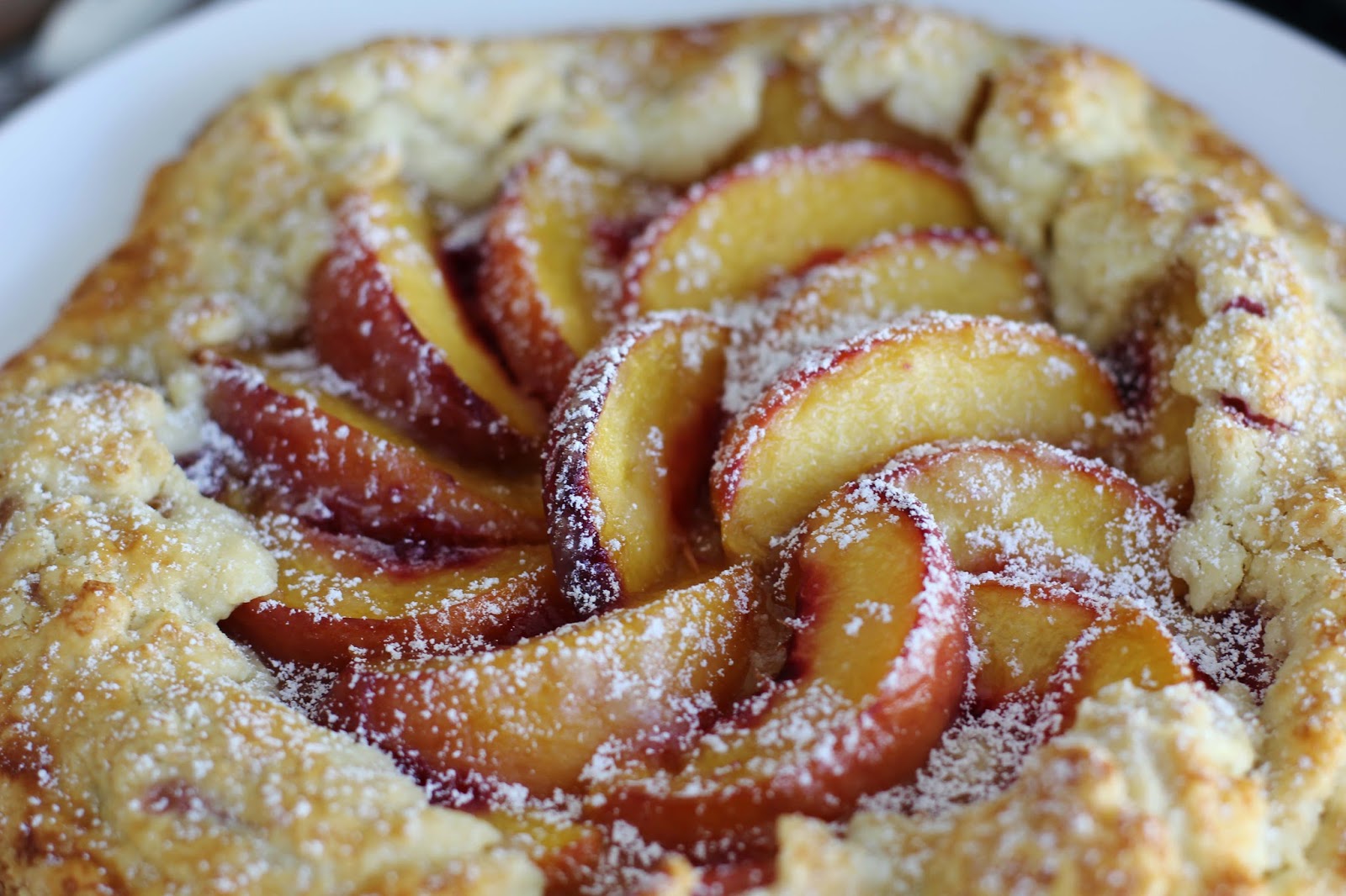 Sunday's recipe peach galette Styleseeking Zurich