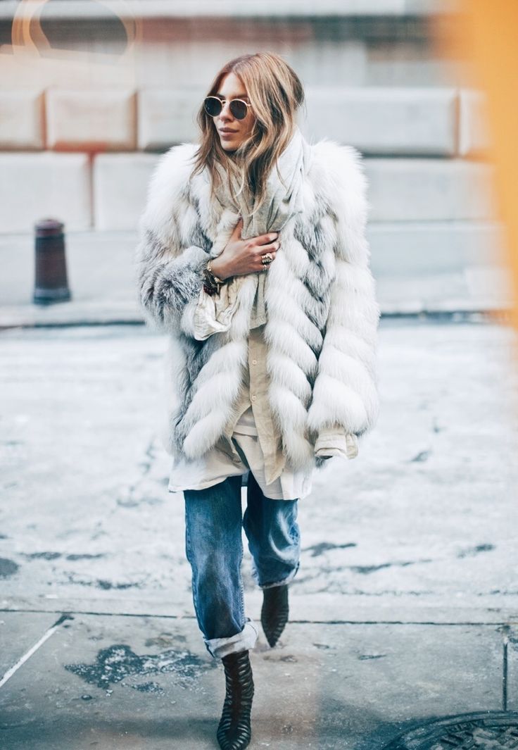 How to Wear Fur Patchwork Coats Style Guides moda tendencias looks