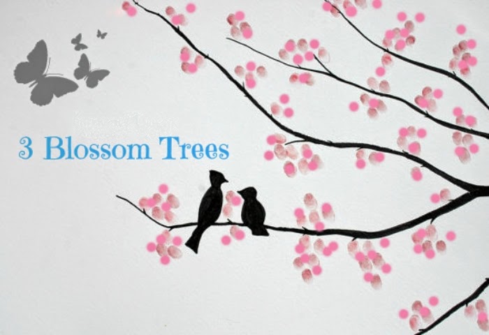 3 Blossom Trees