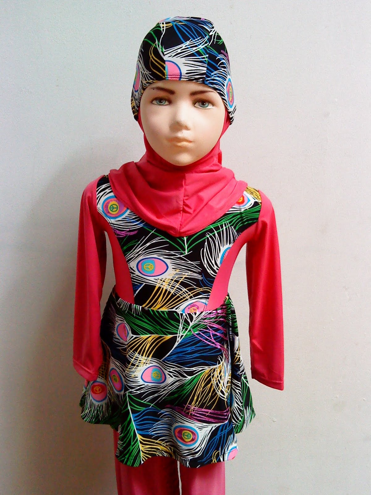 Anugrah Busana Muslim: Baju Renang Anak Cantik, Kode : 06181,