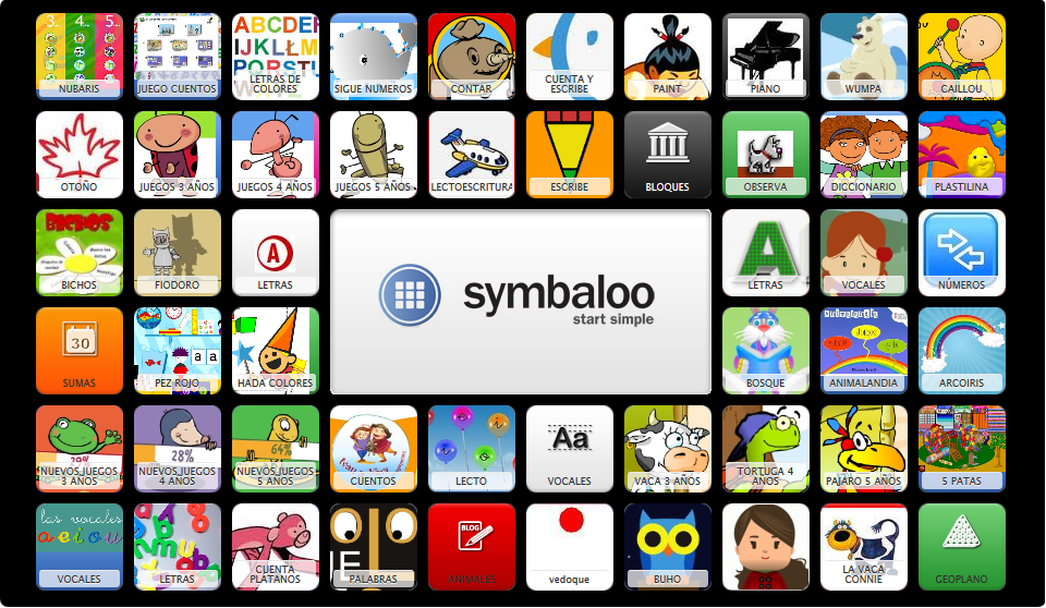 SYMBALOO DE RECURSOS DE EDUCACIÓN INFANTIL II