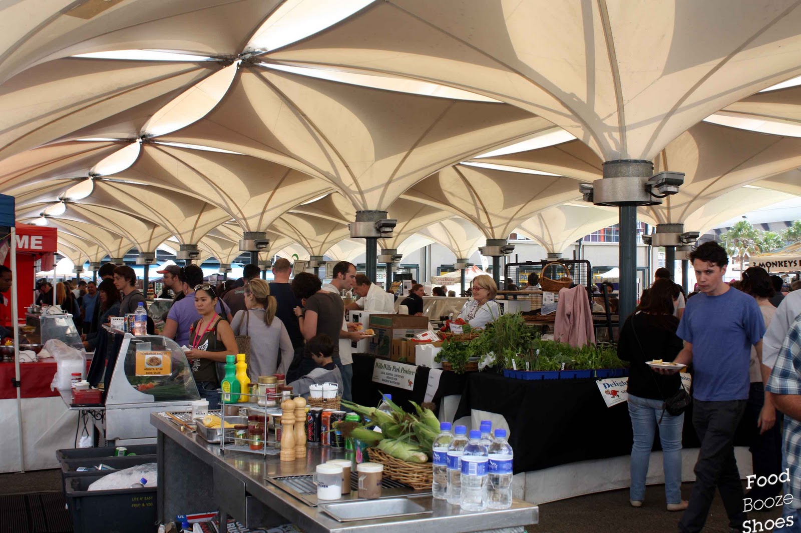 Food, booze and shoes Spoilt for choice at the EQ Village Markets