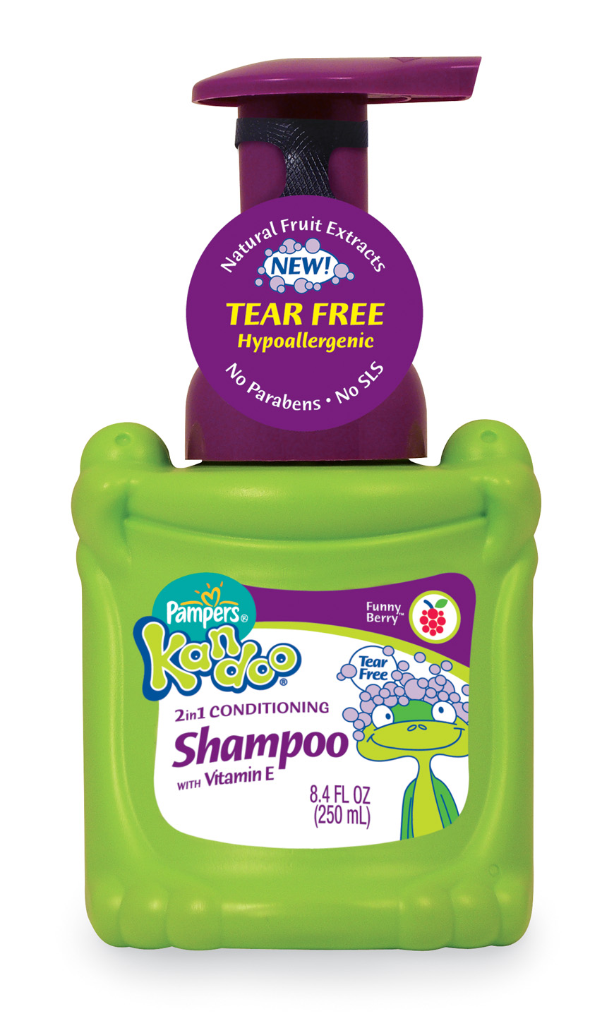 Pampers Kandoo 2-in-1 Conditioning Shampoo (Review & Giveaway