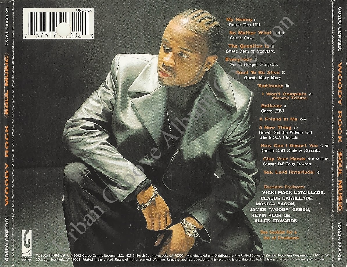Urban Groove Album Collection Woody Rock Soul Music (2002) R&B Male