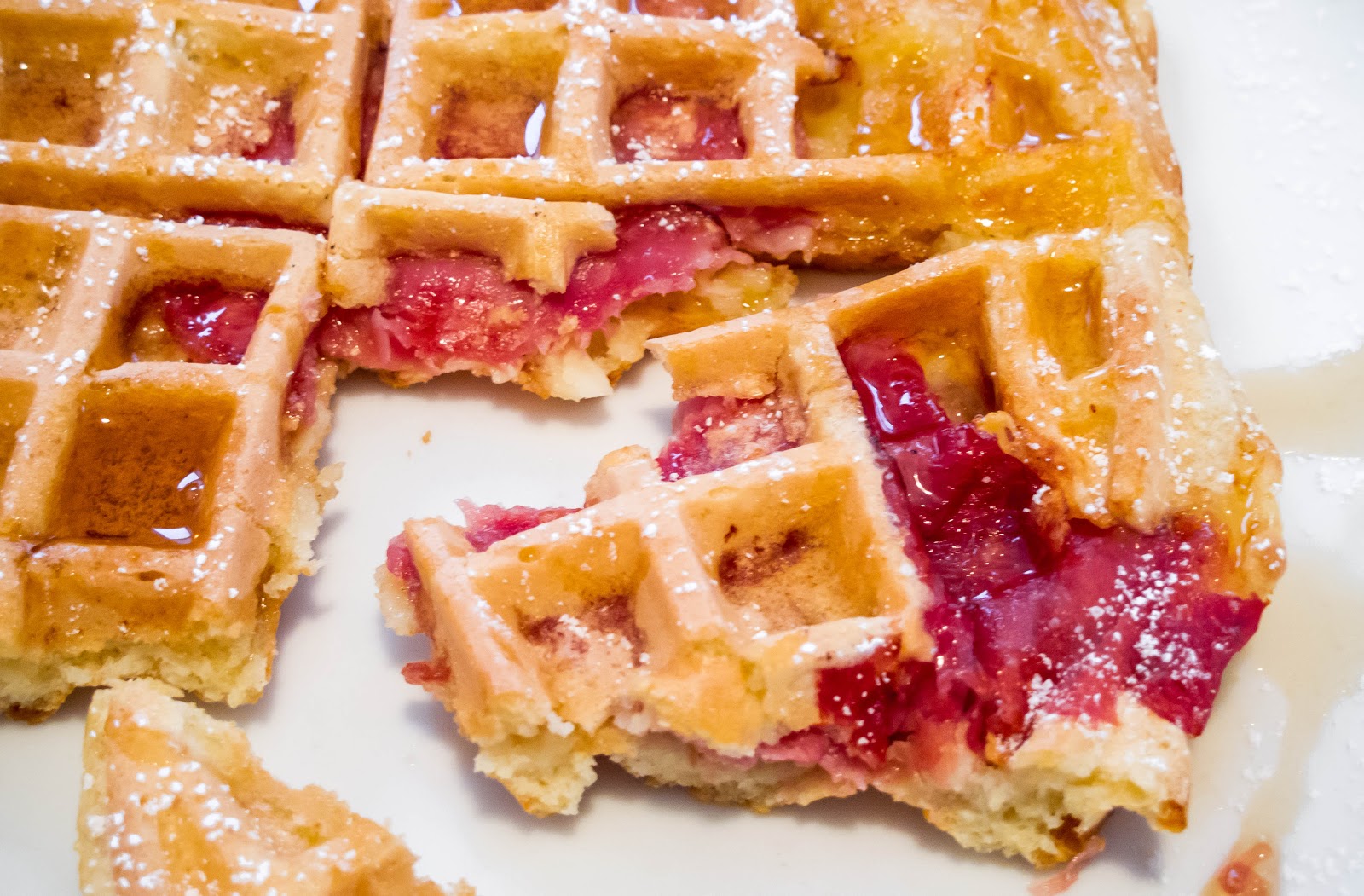 The Small Boston Kitchen Monte Cristo Waffles