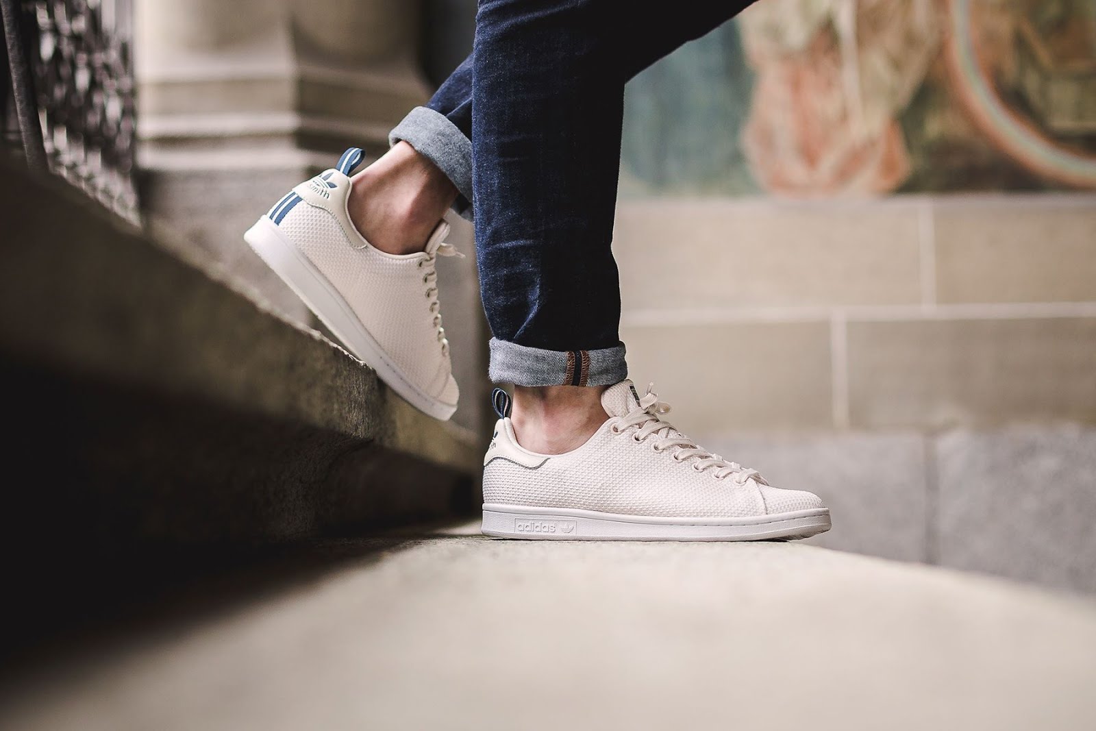 adidas stan smith ck chalk white