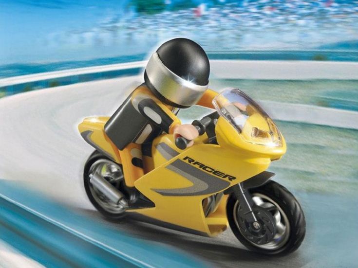 MOTORCYCLE 74 Playmobil motorcycle toys