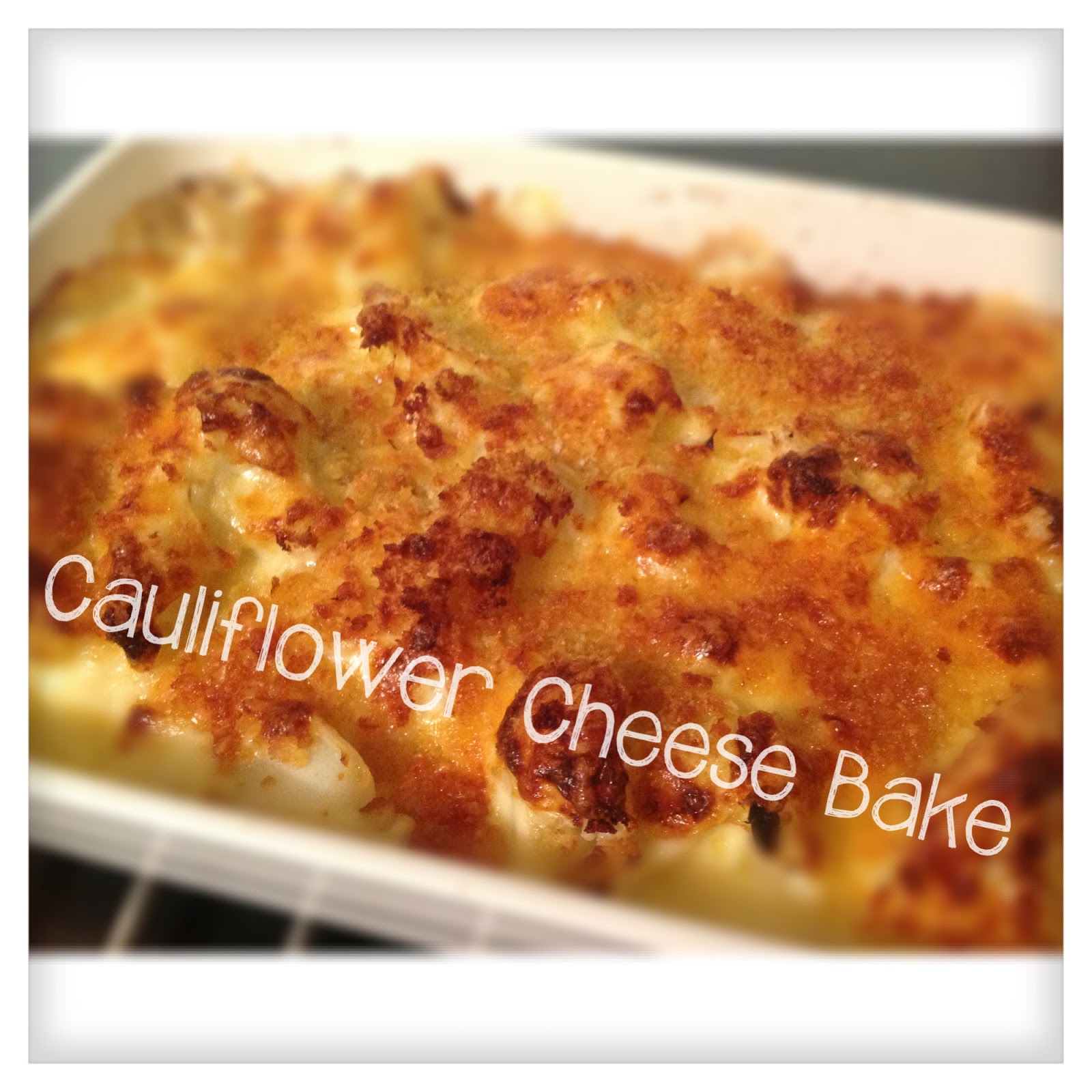 Nat's Thermomixen in the Kitchen "I Love Your Cauliflower Cheese Bake