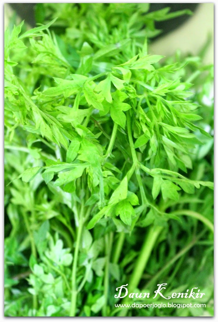 Dapoer Joglo: Gudangan Daun Kenikir