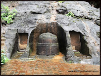 Stupa outside Bedse Caves lonavala