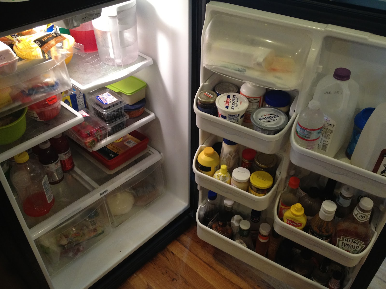 The Neat Get Neater Day 128 Beautiful, neat fridge