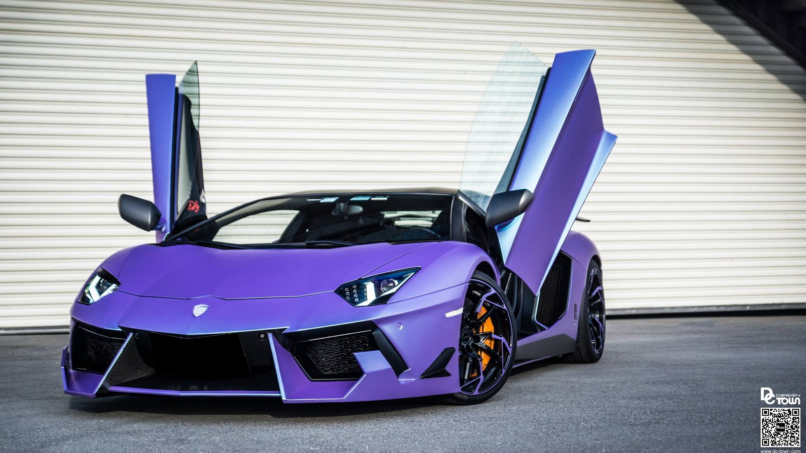 Lamborghini авентадор фиолетовый