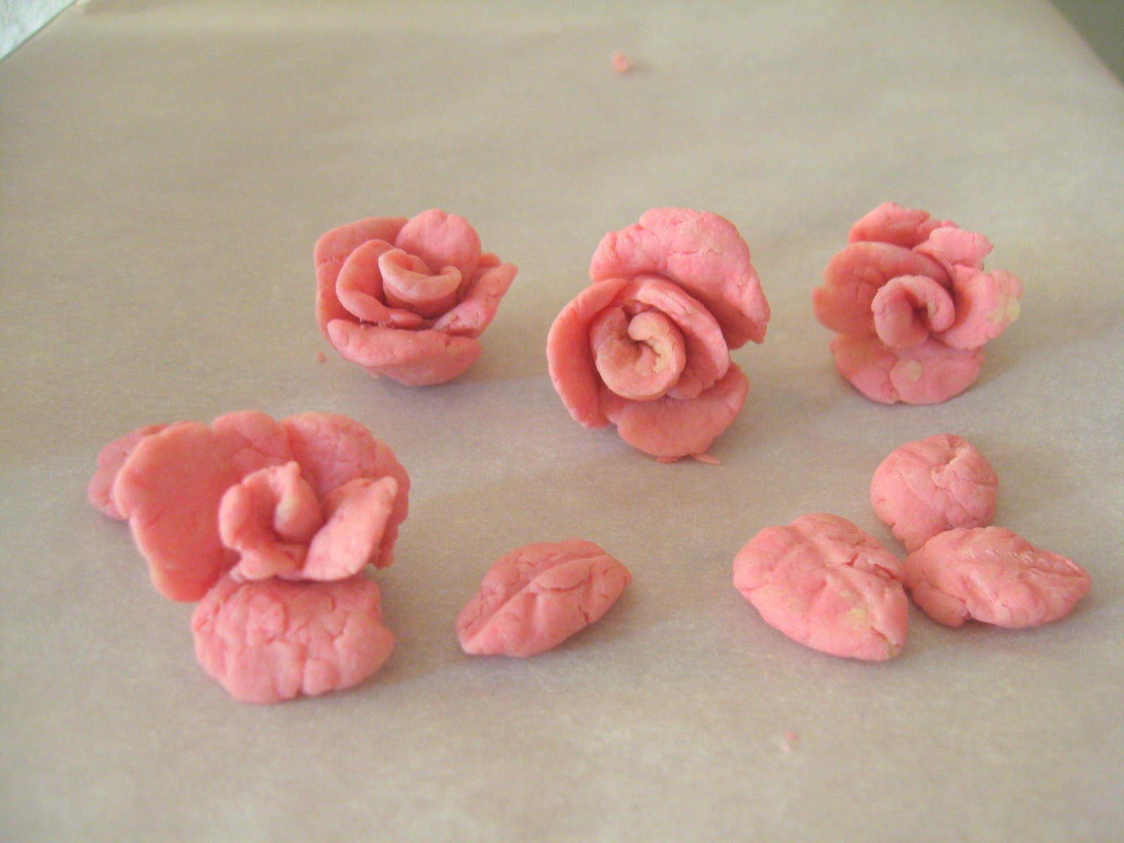 CreateACraftADay Bread Dough Roses