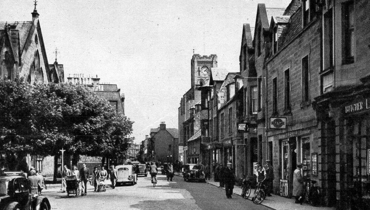 Tour Scotland Photographs Old Photograph High Street North Berwick