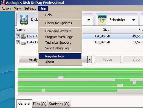 Auslogics Disk Defrag Professional 4.3.7.0 serial key or number