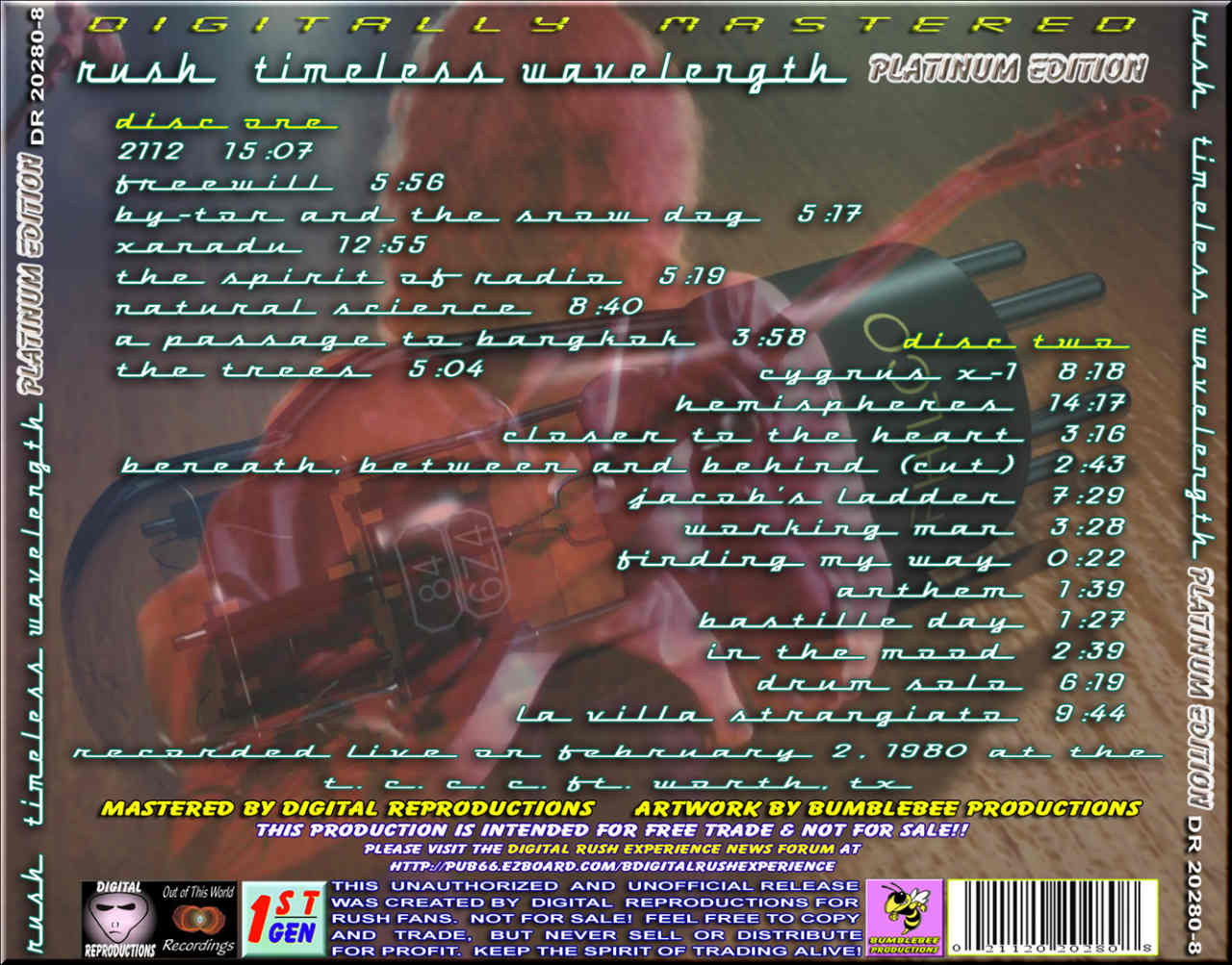 Rush - Permanent Waves 1980 MFSL Music lossless flac