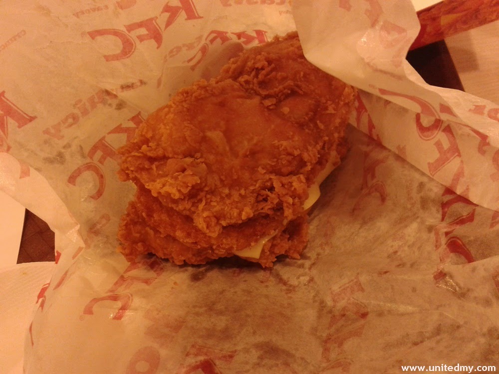 KFC Malaysia burger Double Down Maxx 2014