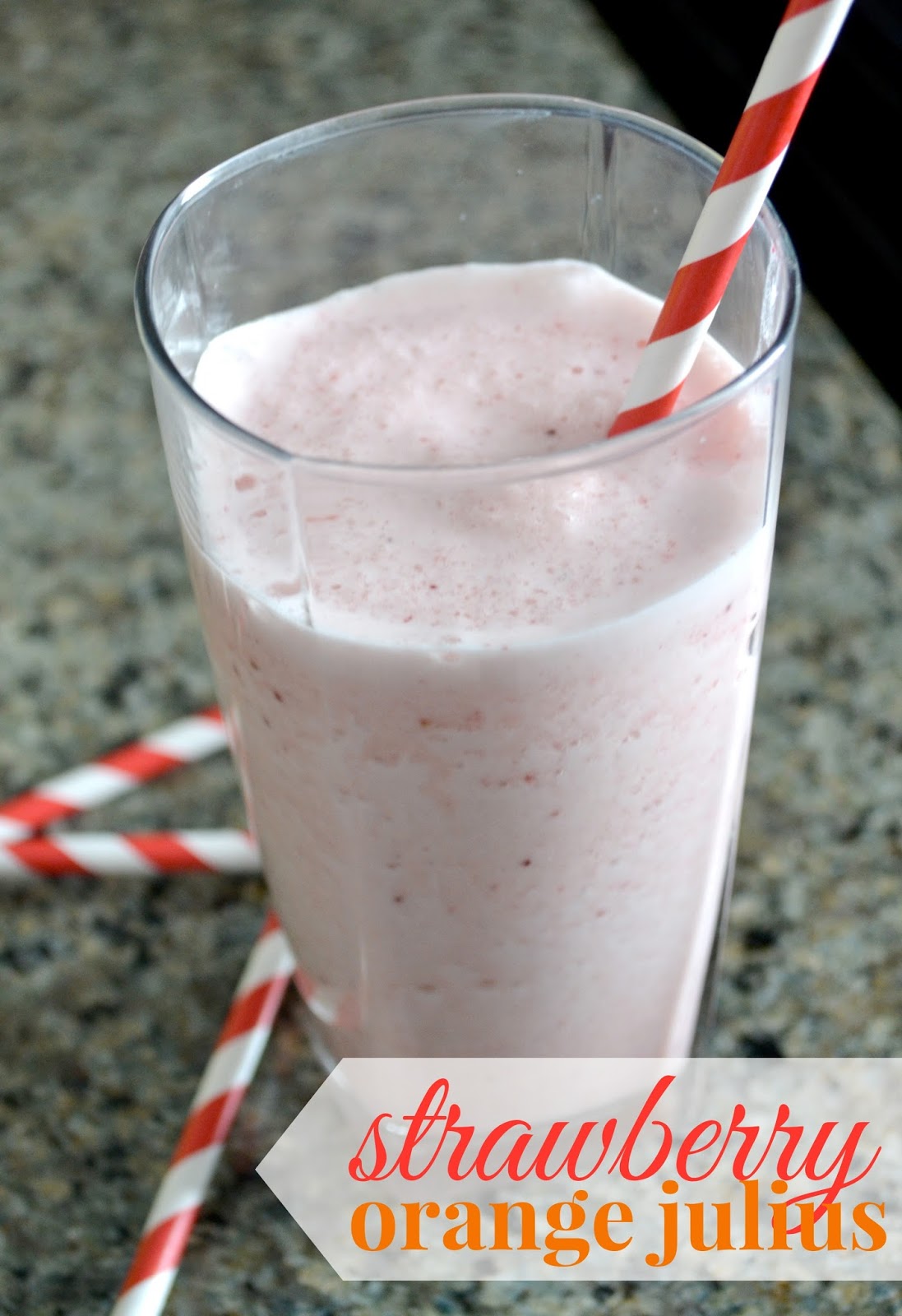 strawberry orange julius. what life brings