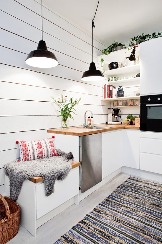 A simple and effortless scandinavian kitchen design via Erik Olsson