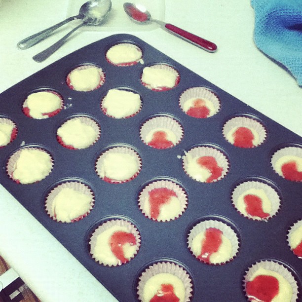 Mix & Fold Nigella Challenge Jam Doughnut Muffins