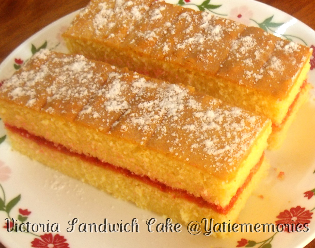 Sinar Kehidupanku Victoria Sandwich Cake