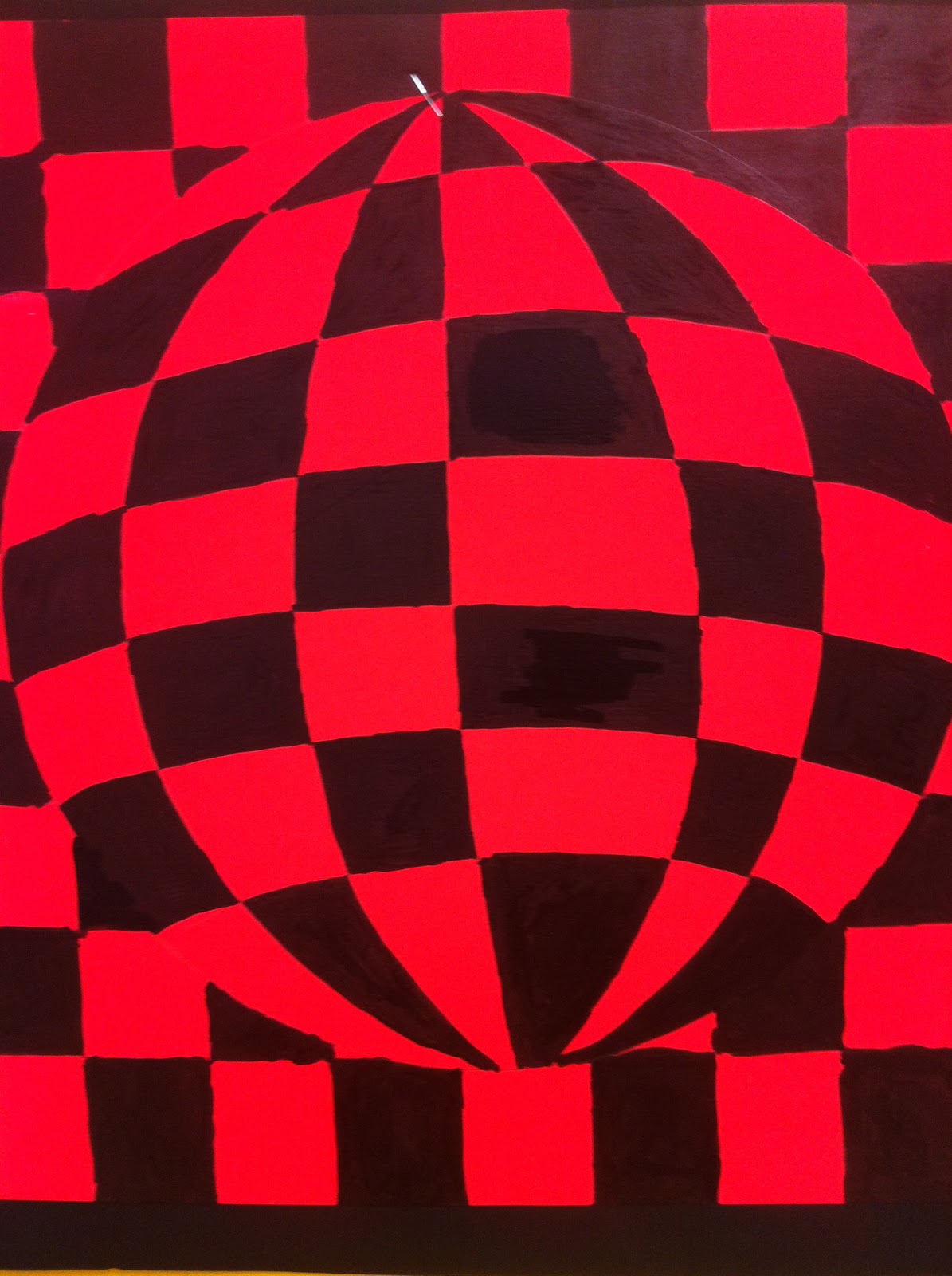 K12 The Art Gallery Op Art &quot;Circles&quot; 6th/7th/8th Grade