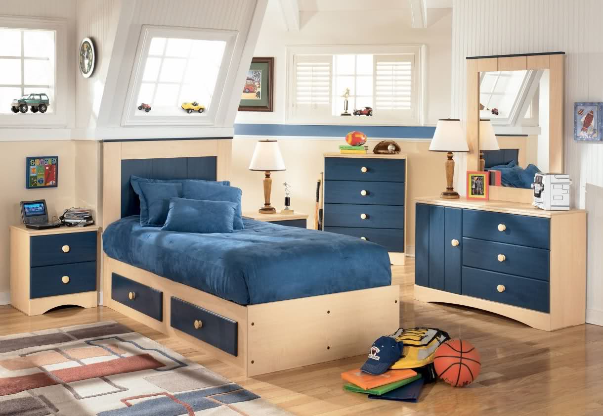 Creative Blue Childrens Bedroom Ideas with Best Design