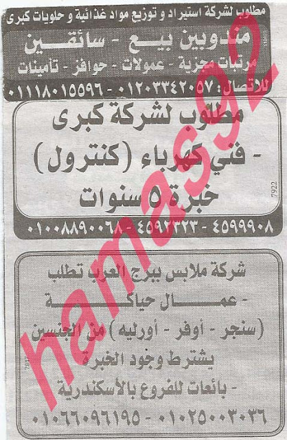 وظائف خالية فى جريدة الوسيط الاسكندرية الجمعة 06-09-2013 %D9%88+%D8%B3+%D8%B3+12