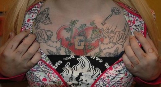 chest tattoo designs for men