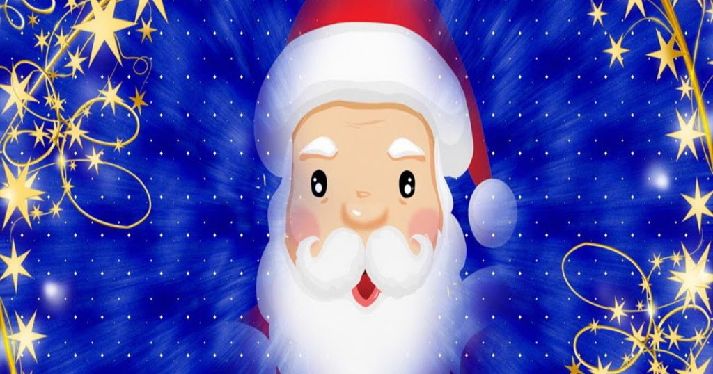 Santa claus wallpapers christmas 3d desktop noel coming making happy Free Merry Christmas Santa Claus HD Wallpapers for iPad | Tips and News