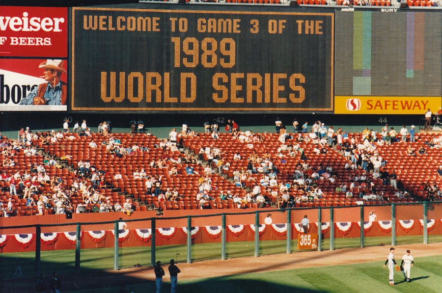 Captive Wild Woman 1989 World Series Earthquake Game Revisited