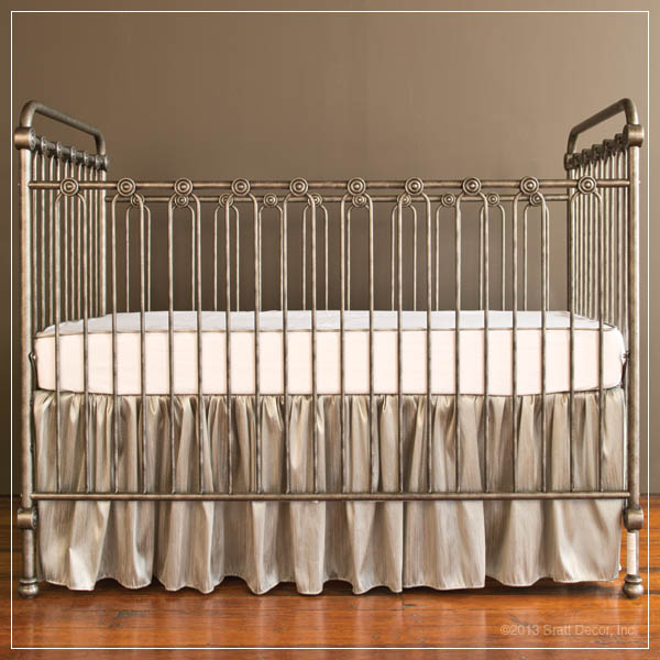 restoration hardware iron crib