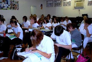 Cosmetology Training requires classroom time and hands-on practice.