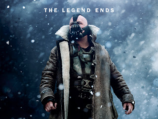 The Legend Ends Bane under Snow  Dark Knight Rises HD Wallpaper