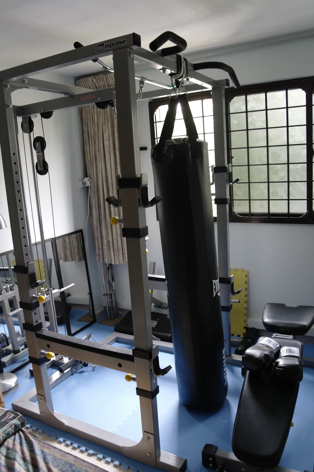 Singapore Home Gym New Addition MMA Punching Bag