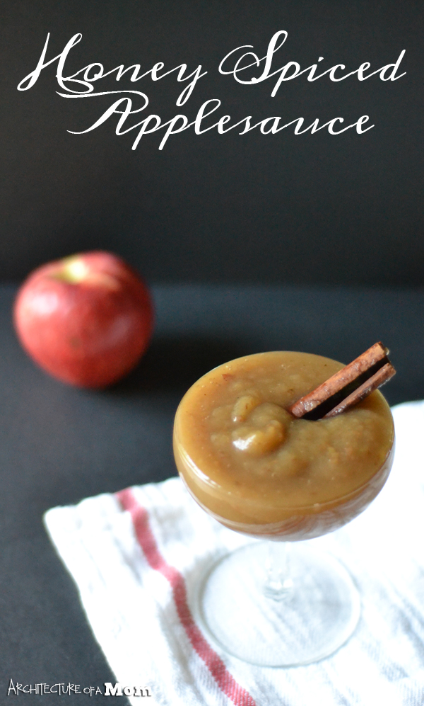 Architecture of a Mom Crockpot Honey Spice Applesauce