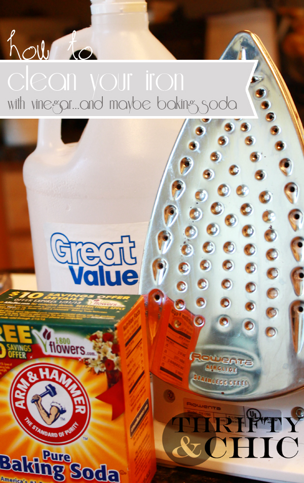 How to Clean Your Steam Iron with Vinegar – Faith and Fabric