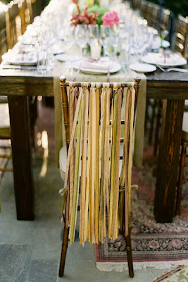 sillas para la recepción de bodas