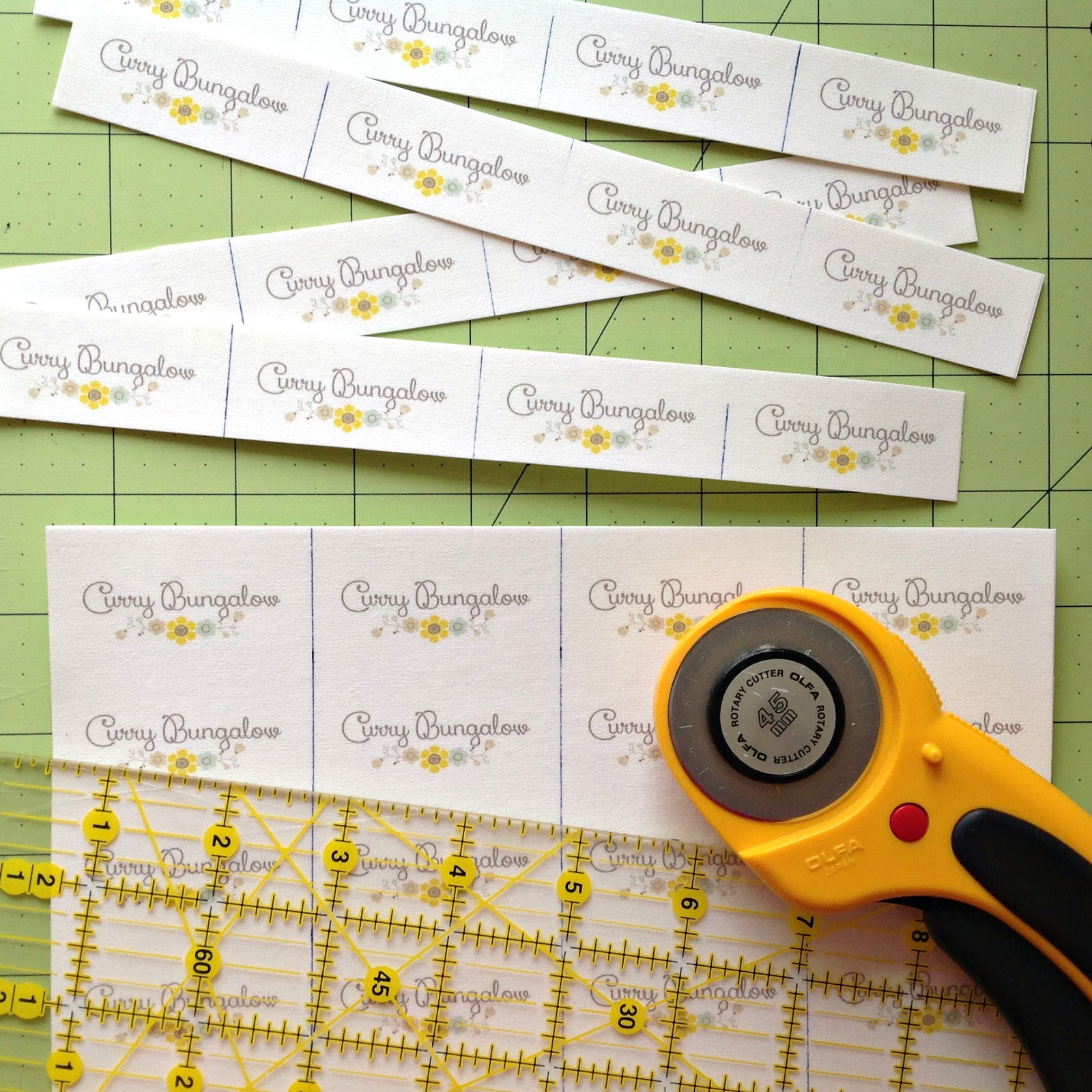 T. in the Burg Tutorial Make Your Own IronOn Fabric Labels