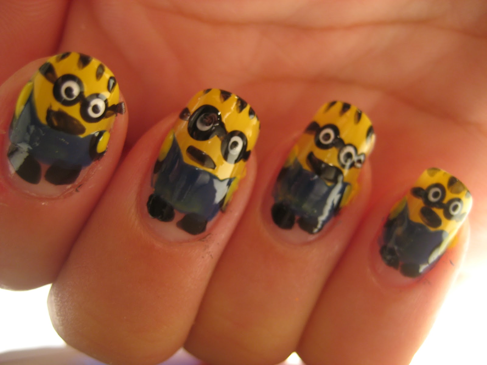 Nail & Polish Artsy Wednesday Movie Themed Nails!