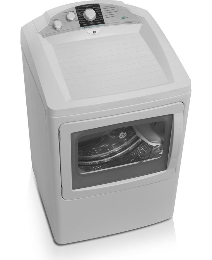 Diga adeus ao varal! Secadora GE Eco Performance 15kg (SEGE1530IA2BR)