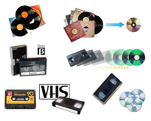 Convierte tus VHS, vinilos, cassettes, Hi8, MiniDv, DVDs, CDs... a DVD, Mp3 o a lo que desees
