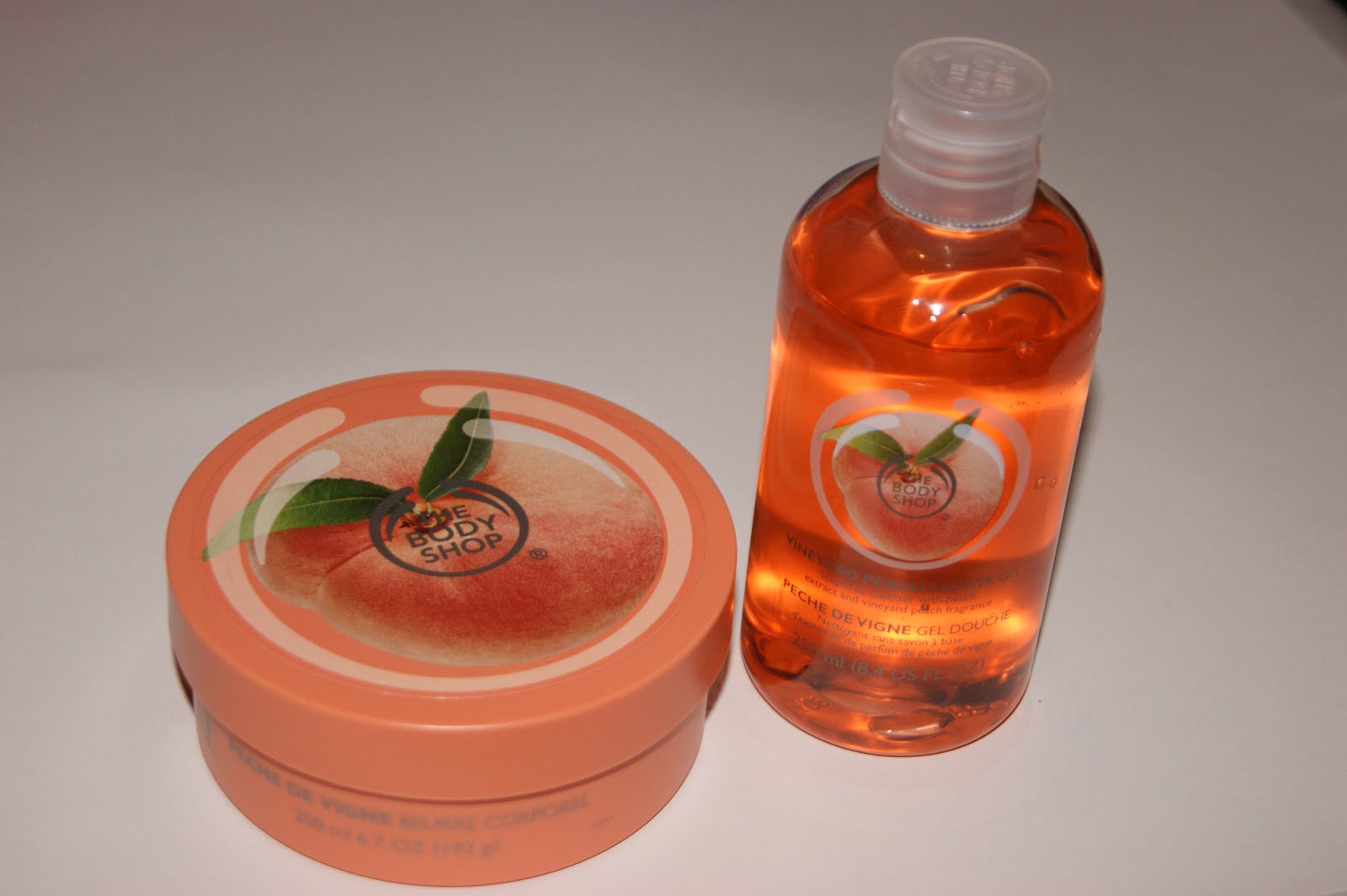 The Body Shop Vineyard Peach Body Care Range - Review