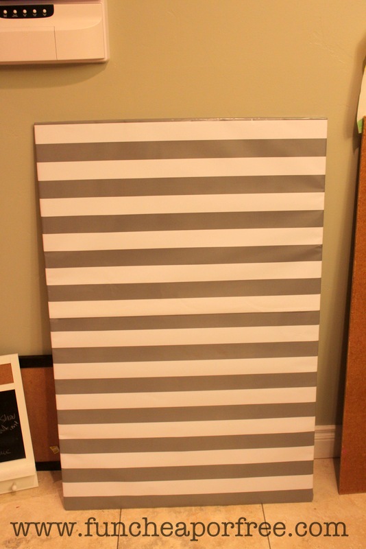 Easy DIY Bulletin Board That's Super Cheap! Fun Cheap or Free
