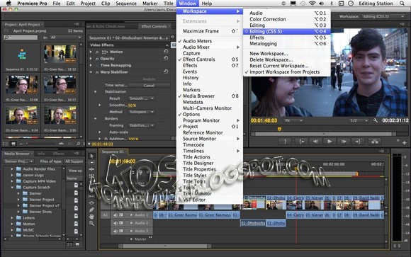 Adobe Premiere Warp Stabilizer Plugin