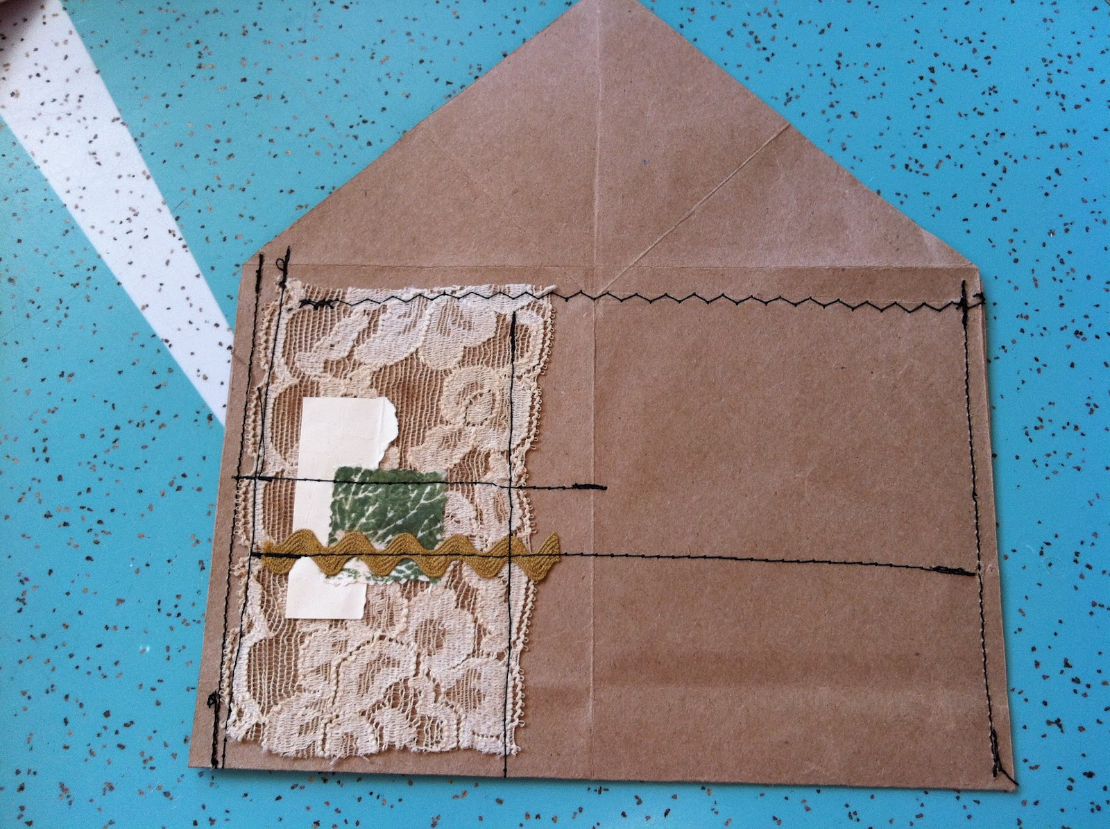 Musings on Realities Recycled Paper Envelopes and Fancy Notepaper