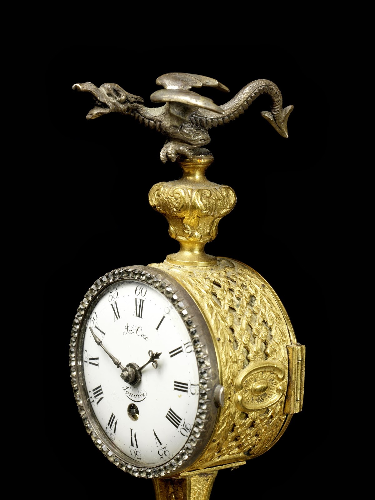 سلسلة اللطائف المصورة Exceptional+musical+clock+owned+by+Egypt%2527s+lavish+monarch%252C+King+Farouk+1766+6